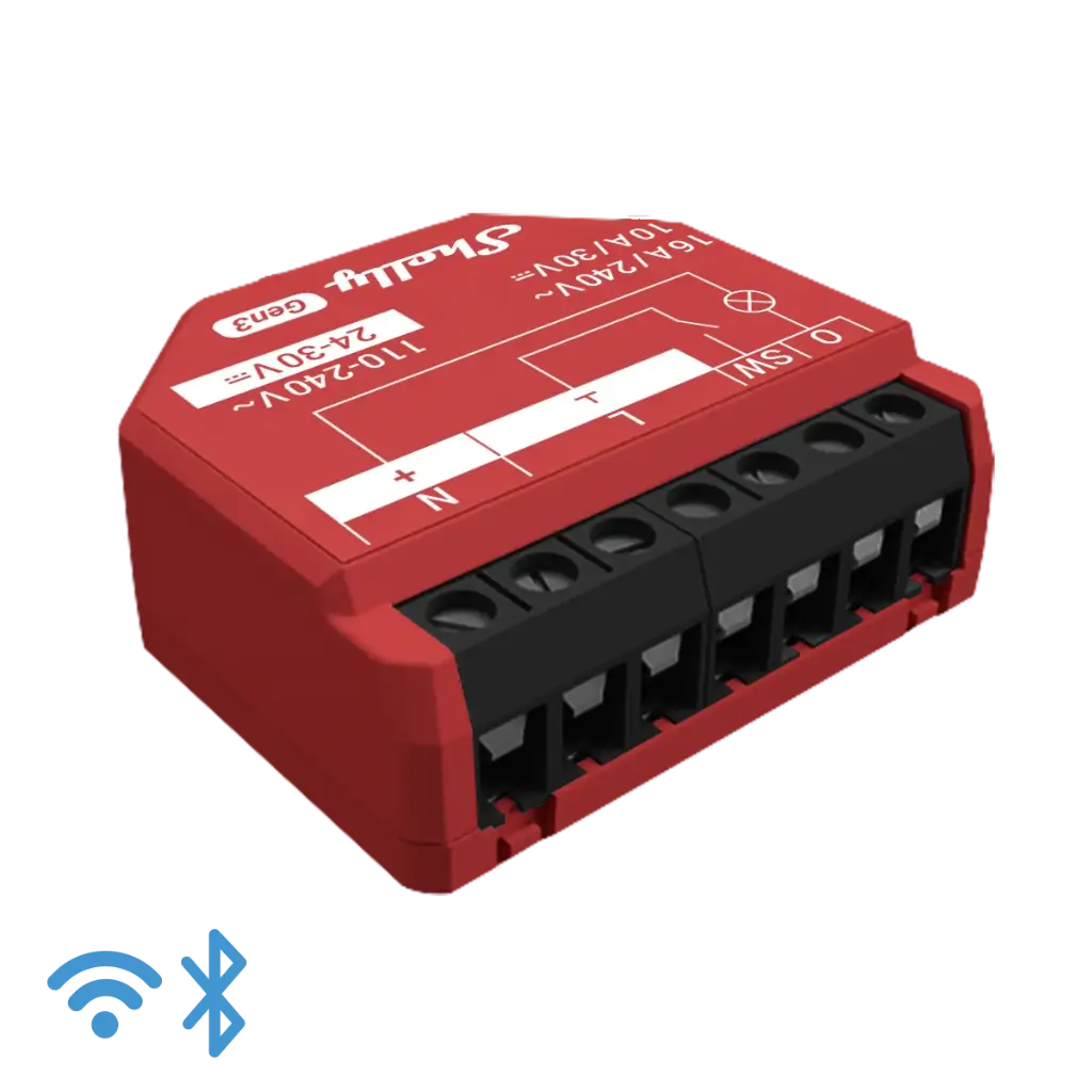 Shelly 1PM Mini WiFi Smart Switch with Power Metering